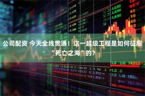 公司配资 今天全线贯通！这一超级工程是如何征服“死亡之海”的？